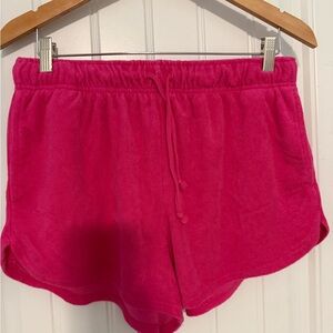Wild Fable Pink Athletic Shorts Elastic Waistband